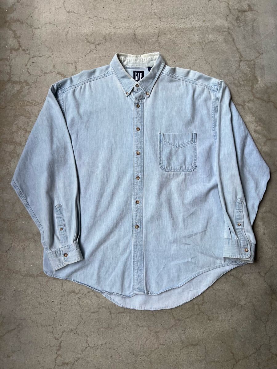 激レア 90's USA製 OLD GAPギャップ オールドギャップ 長袖 激レア 90's USA製 OLD GAPギャップ オールドギャップ 長袖
