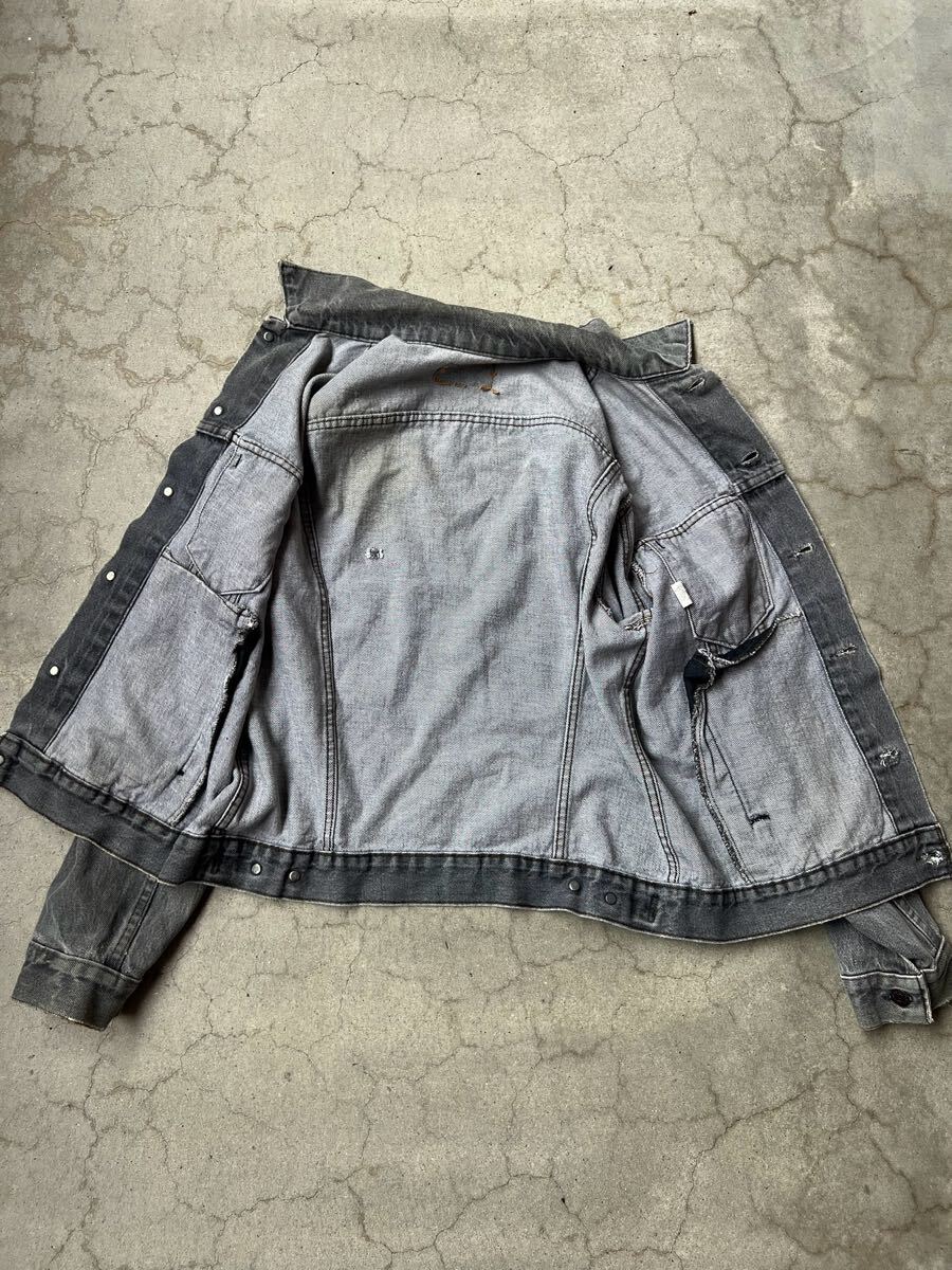 激レア ボロの美学 BIG SIZE USA製 80s Levi's リーバイス 70506 激レア ボロの美学 BIG SIZE USA製 80s Levi's リーバイス 70506