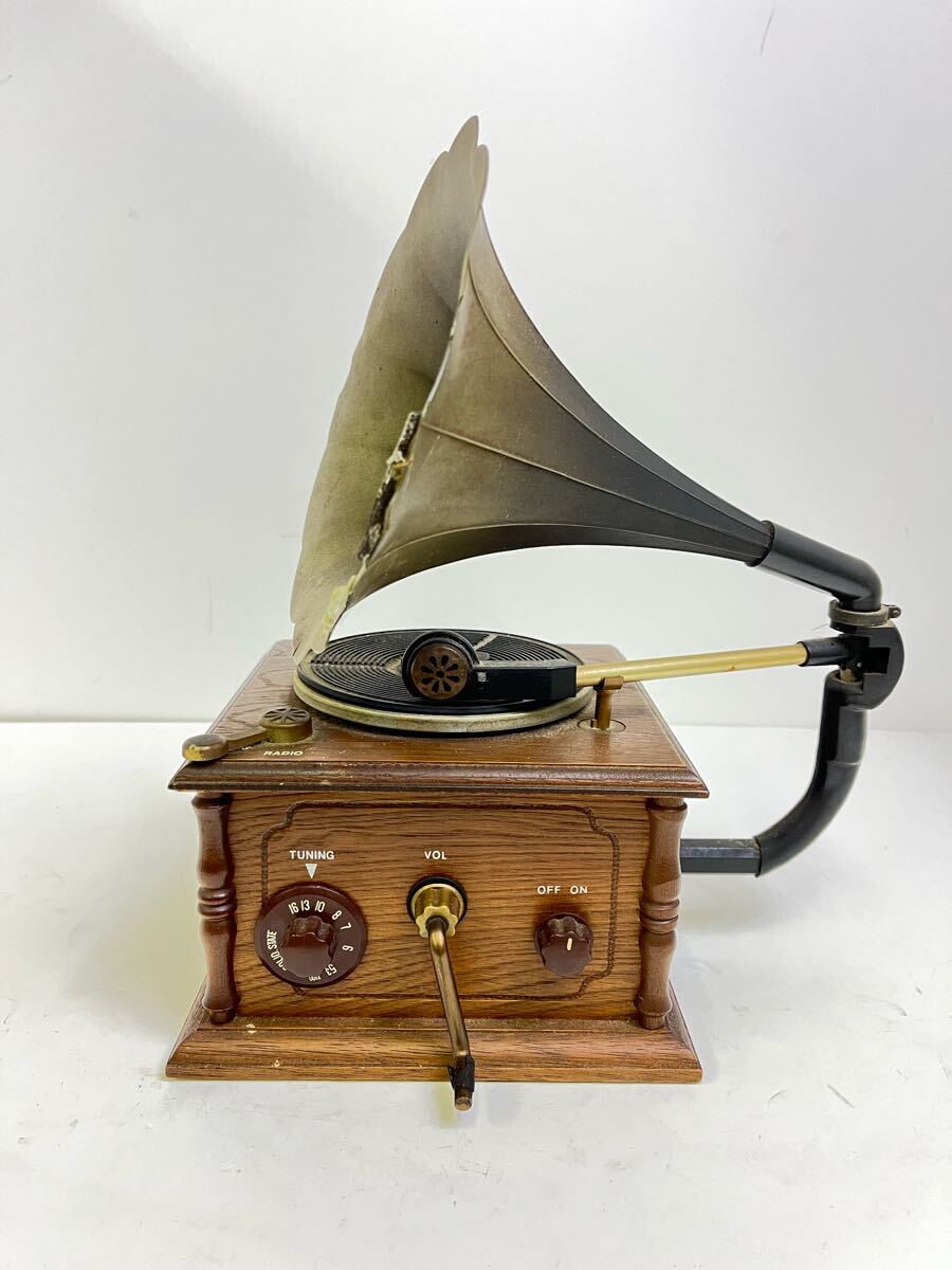 GRANDPA グランパ SCP-730 蓄音機 ラジオ レコードプレーヤー GRANDPA グランパ SCP-730 蓄音機 ラジオ レコードプレーヤー