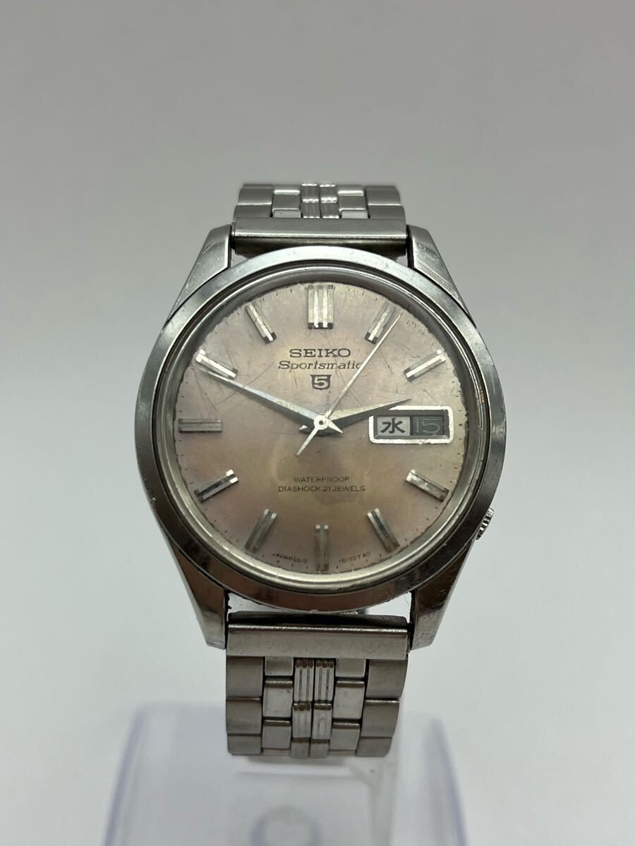 1円【稼働】SEIKO セイコー スポーツマチック 5 6619-8110 21石 1円【稼働】SEIKO セイコー スポーツマチック 5 6619-8110 21石