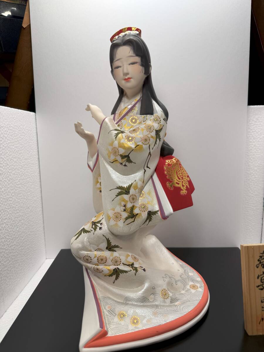 No114. 【博多人形】寿宴 正ニ作 日本人形 着物 アンティーク No114. 【博多人形】寿宴 正ニ作 日本人形 着物 アンティーク