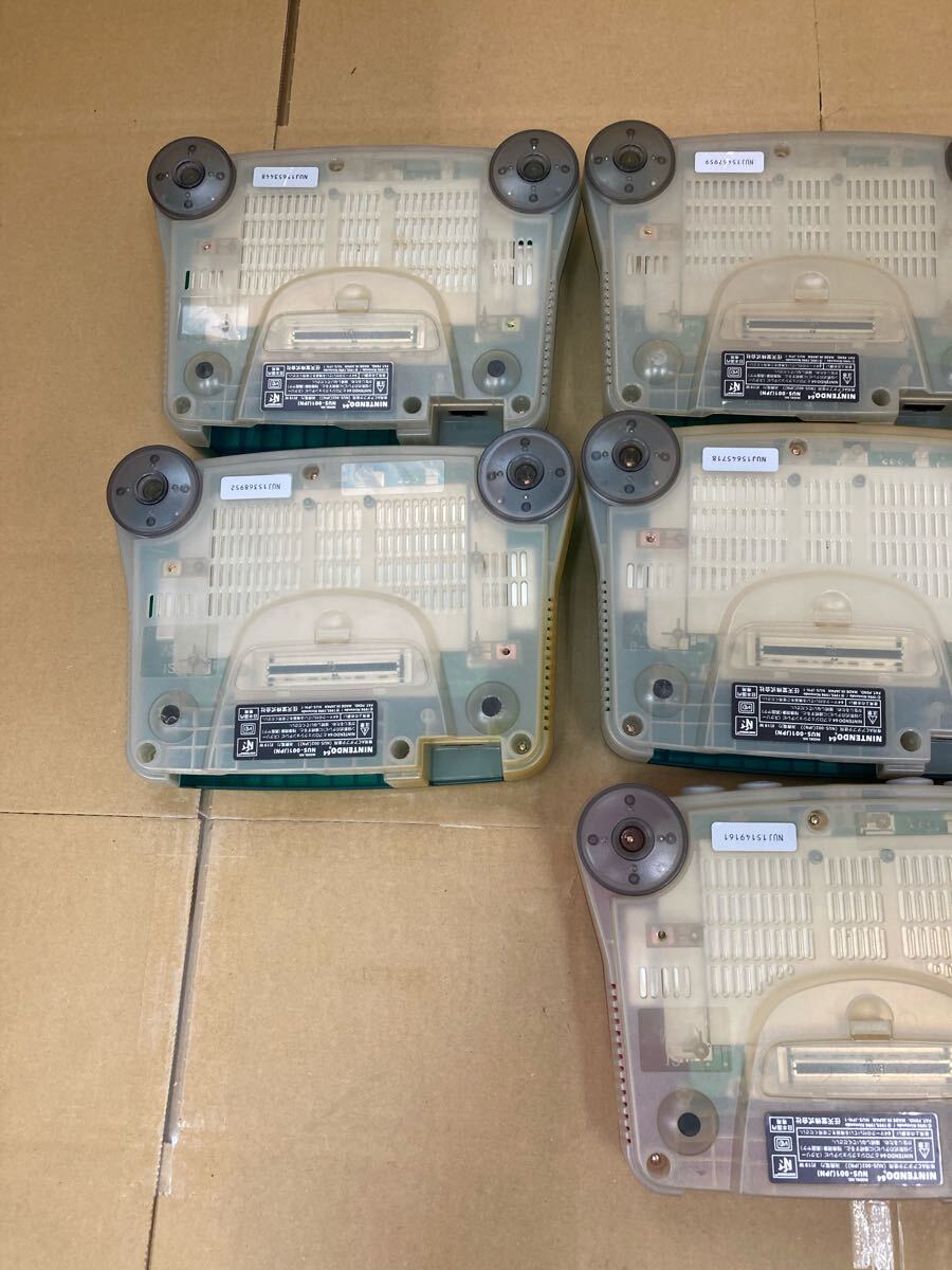 ニンテンドー 64本体 まとめ 動作未確認 ジャンク扱い 0425-409 ニンテンドー 64本体 まとめ 動作未確認 ジャンク扱い 0425-409