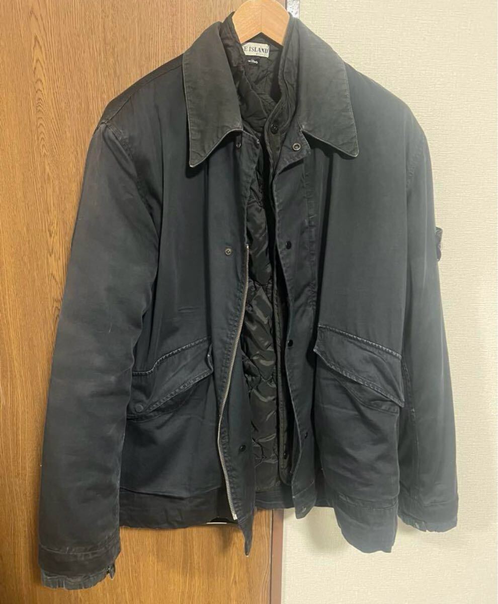 00s STONE ISLAND Raso Gommatoコットンサテンブラック|Yahoo 00s STONE ISLAND Raso Gommatoコットンサテンブラック|Yahoo
