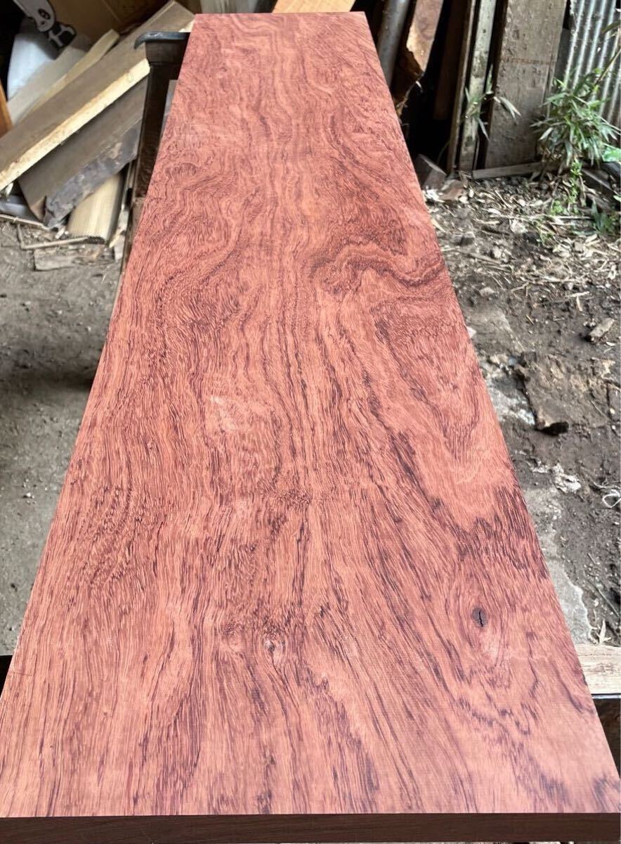 ブビンガ 無垢材 DIY 棚板 カウンター材 天然木 一枚板1510×307 ブビンガ 無垢材 DIY 棚板 カウンター材 天然木 一枚板1510×307