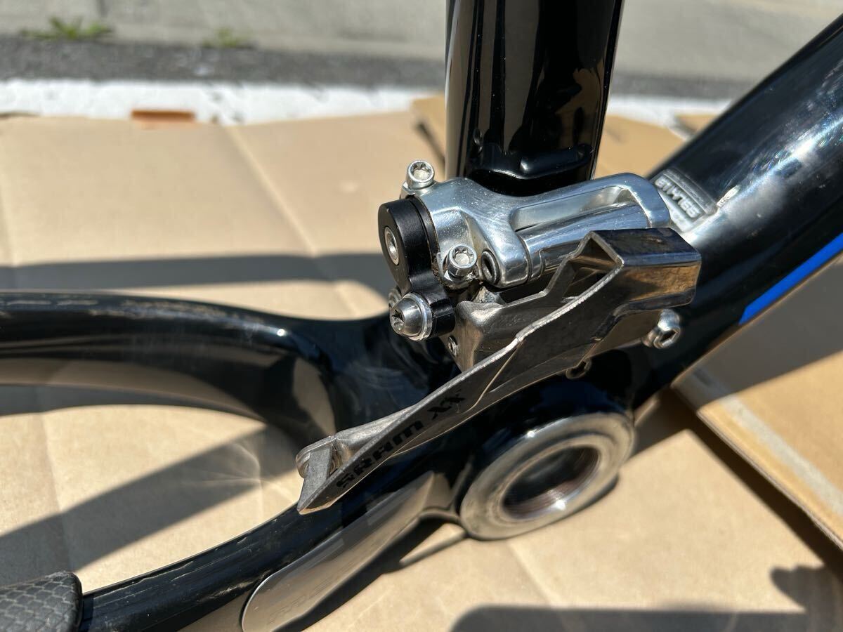 MERIDA MTB O-NINE XT カーボンフレーム　26インチ（FD＆ROCKSHOXS Fフォーク付き）