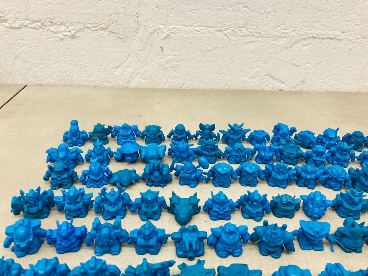 b0412-01☆ SDガンダム 消しゴム ガン消し 青 武者 SD戦国伝