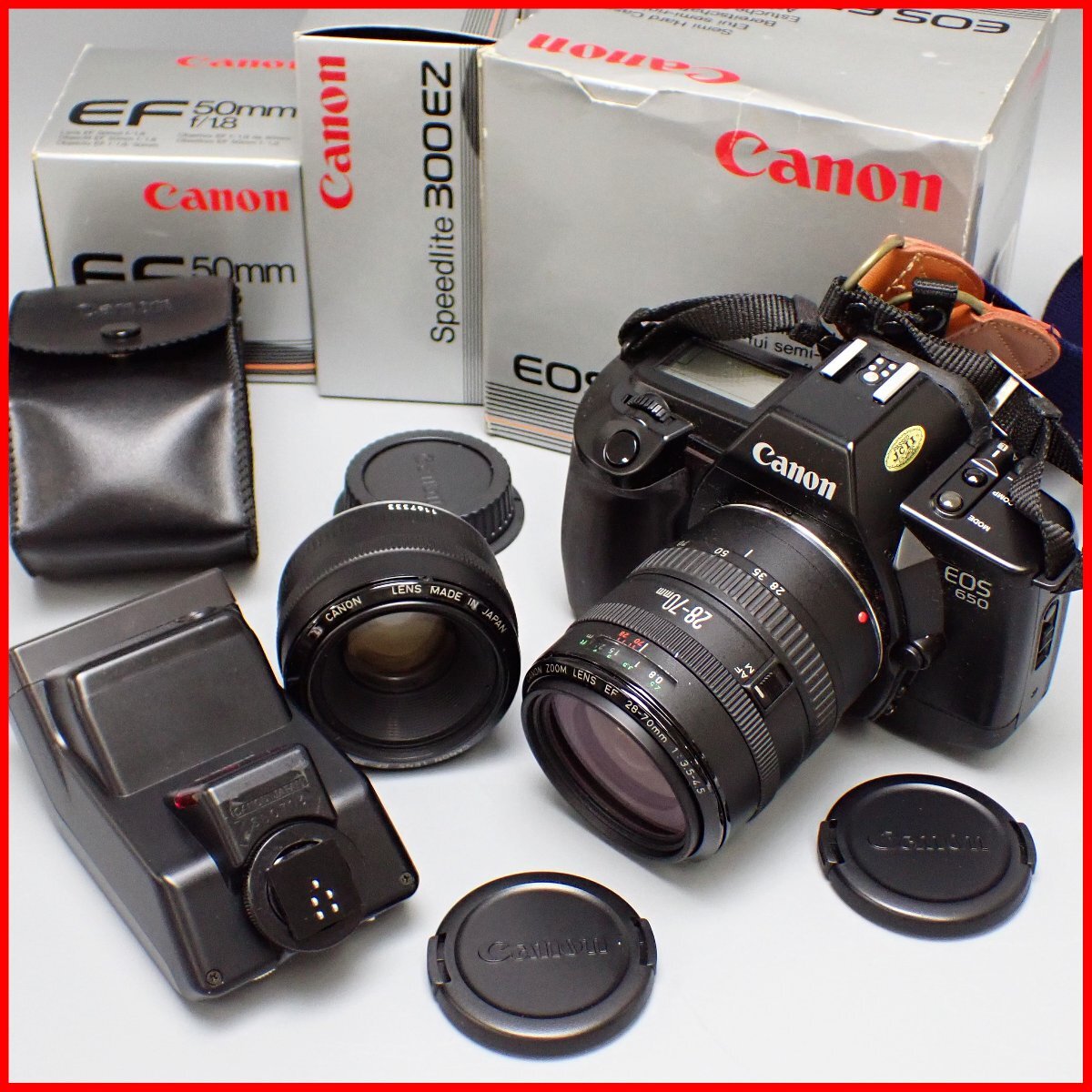 ☆Canon/キャノン EOS 650 フィルム一眼レフカメラ ボディ + ☆Canon/キャノン EOS 650 フィルム一眼レフカメラ ボディ +