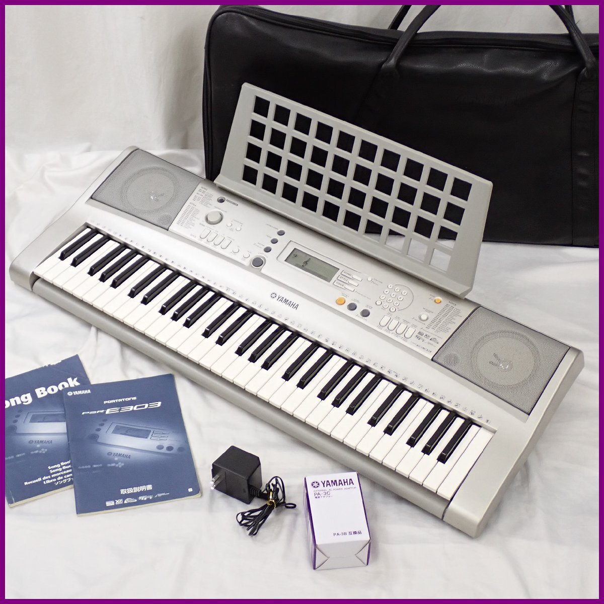 ☆YAMAHA/ヤマハ ポータトーン 電子キーボード PSR-E303/61鍵盤 ☆YAMAHA/ヤマハ ポータトーン 電子キーボード PSR-E303/61鍵盤