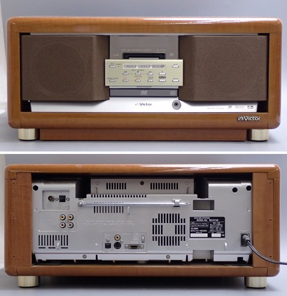 ☆1円 Victor/ビクター DVD/MD ポータブルシステム RD-XV100 ☆1円 Victor/ビクター DVD/MD ポータブルシステム RD-XV100