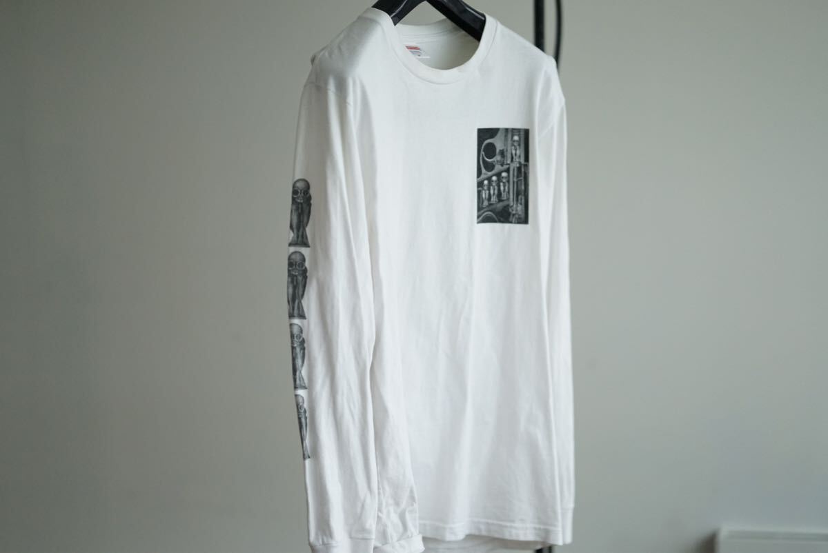 Supreme × HR Giger 長袖 Tシャツ M シュプリーム ギーガー L/S Supreme × HR Giger 長袖 Tシャツ M シュプリーム ギーガー L/S