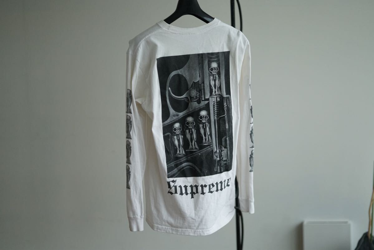 Supreme × HR Giger 長袖 Tシャツ M シュプリーム ギーガー L/S Supreme × HR Giger 長袖 Tシャツ M シュプリーム ギーガー L/S
