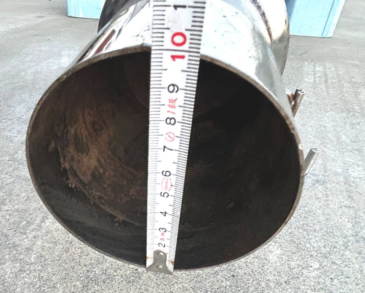 AE86用ストレートマフラー出口100Φ 4AG トヨタ スプリンタートレノ カローラレビン エキゾーストパイプ+マフラーセット