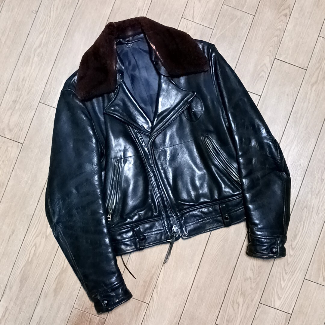 50s ヴィンテージ star glove ライダース ホースハイド 馬革 50s ヴィンテージ star glove ライダース ホースハイド 馬革