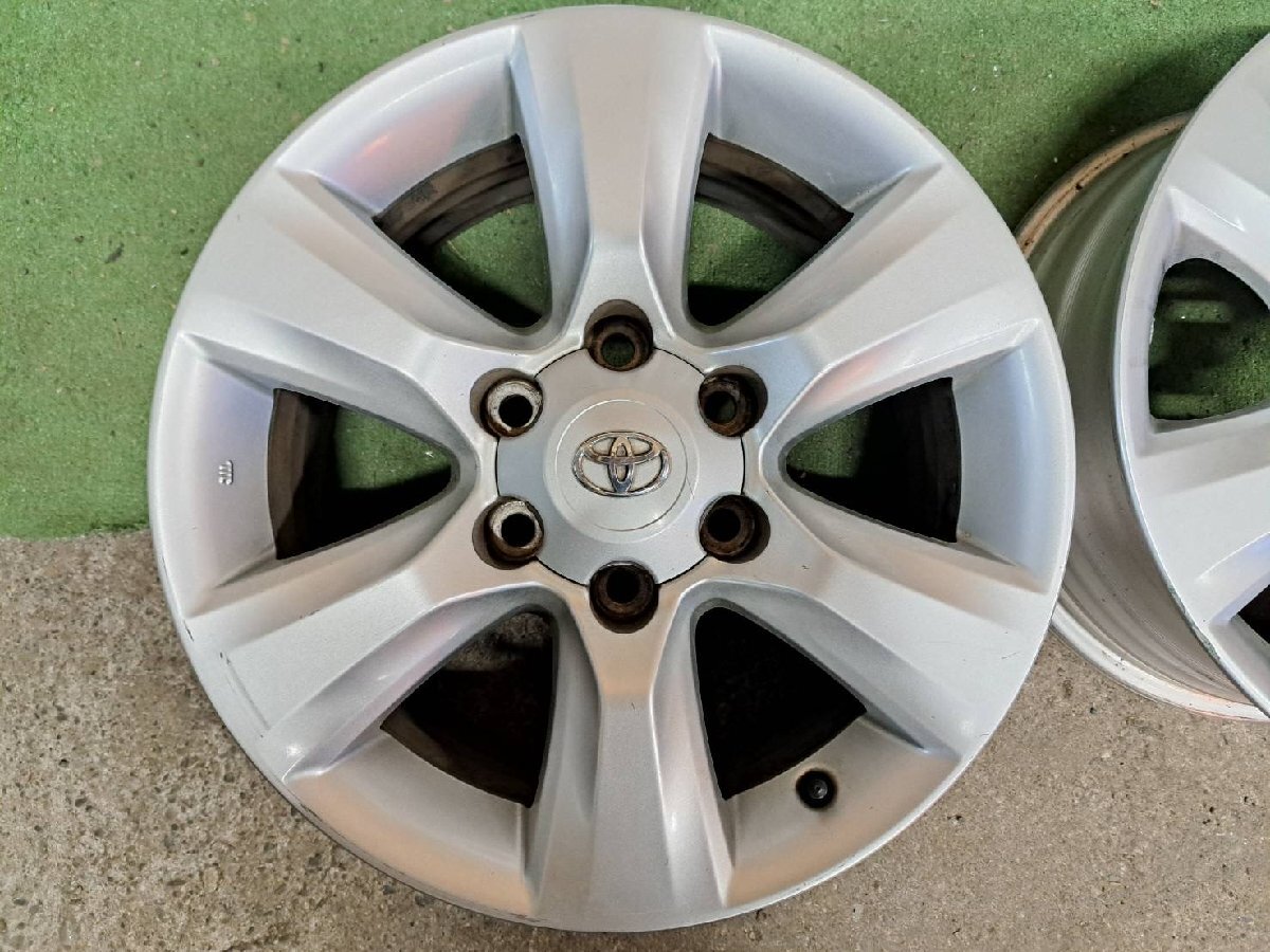TOYOTA 純正 150 系 ランクル プラド 17インチ 7.5J +25 PCD139 TOYOTA 純正 150 系 ランクル プラド 17インチ 7.5J +25 PCD139