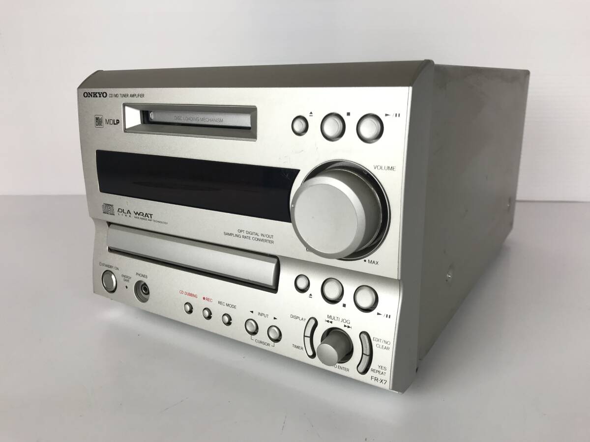 ONKYO オンキョー CD/MD コンポ FR-X7 MD再生OK オーディオ 本体 ONKYO オンキョー CD/MD コンポ FR-X7 MD再生OK オーディオ 本体
