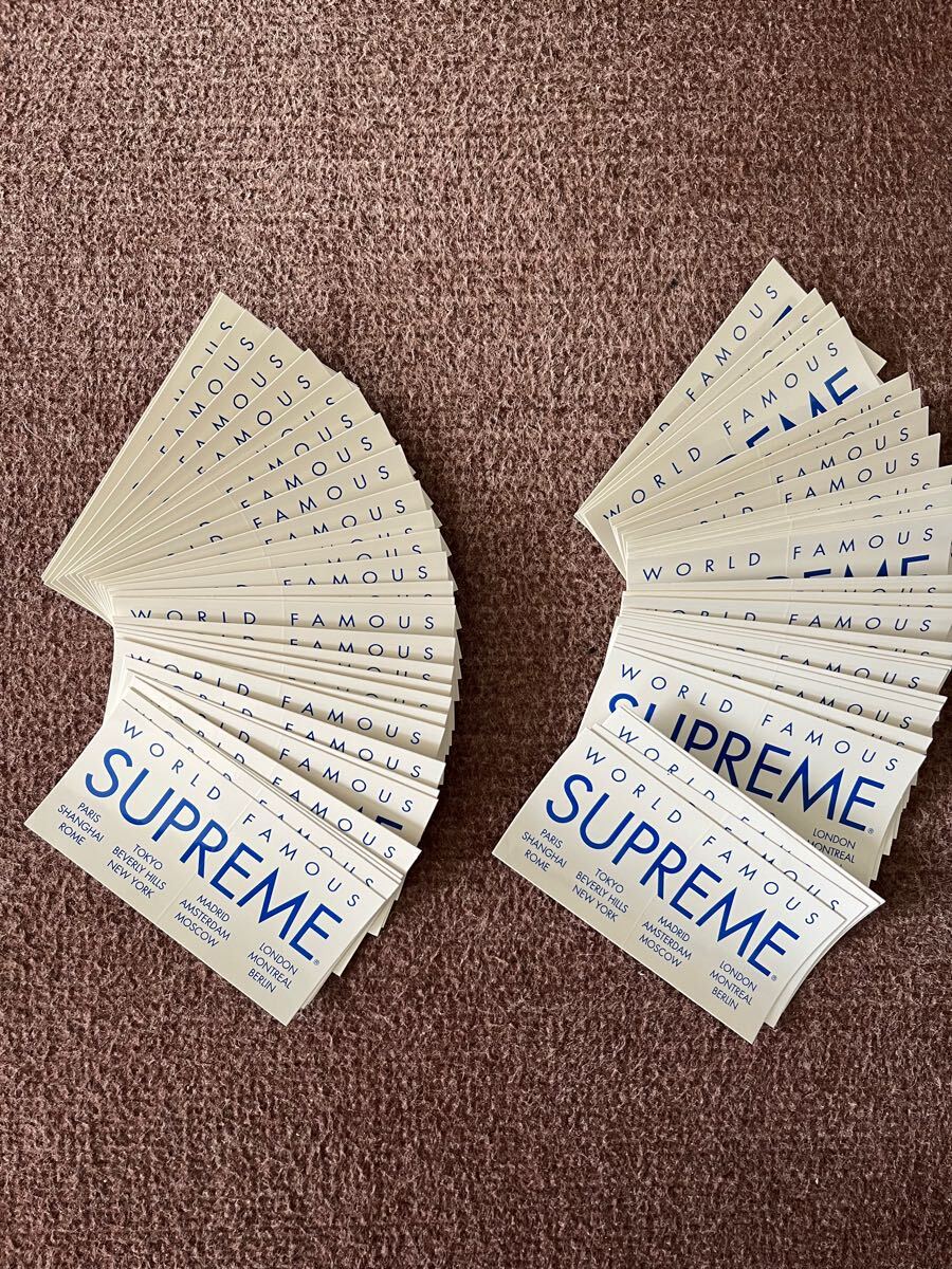 希少シュプリーム シール SUPREME ステッカー 写真一枚目58枚 希少シュプリーム シール SUPREME ステッカー 写真一枚目58枚
