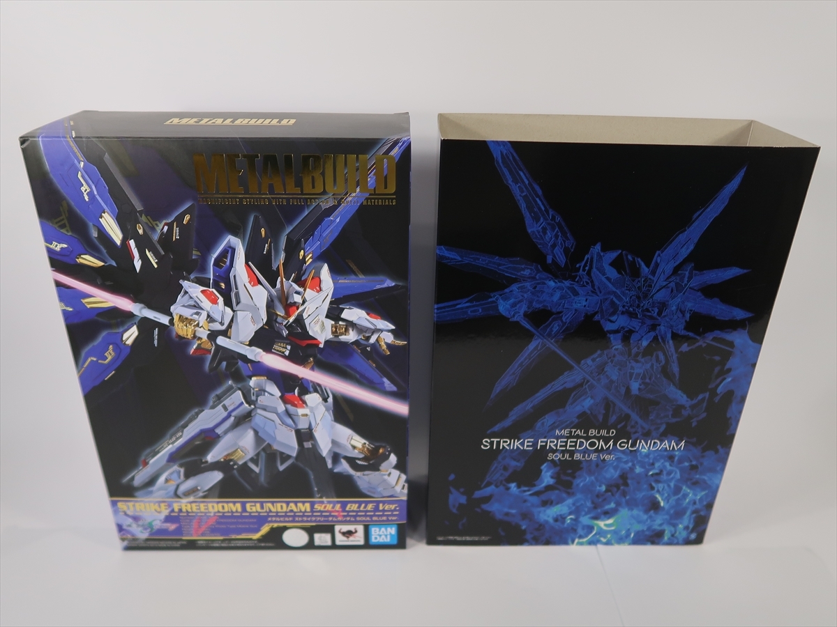 現状品 METAL BUILD ストライクフリーダムガンダム SOUL BLUE 現状品 METAL BUILD ストライクフリーダムガンダム SOUL BLUE