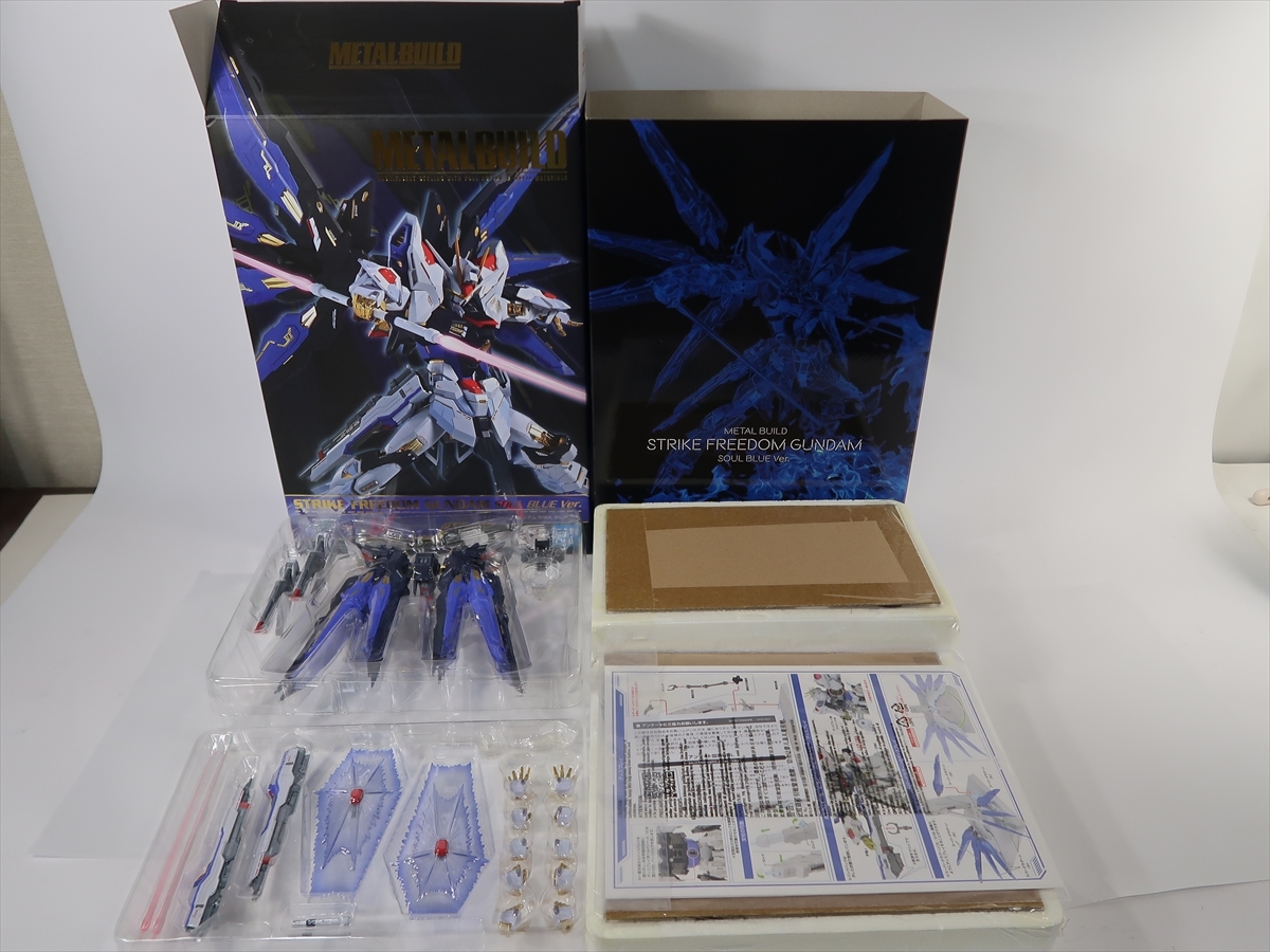 現状品 METAL BUILD ストライクフリーダムガンダム SOUL BLUE 現状品 METAL BUILD ストライクフリーダムガンダム SOUL BLUE