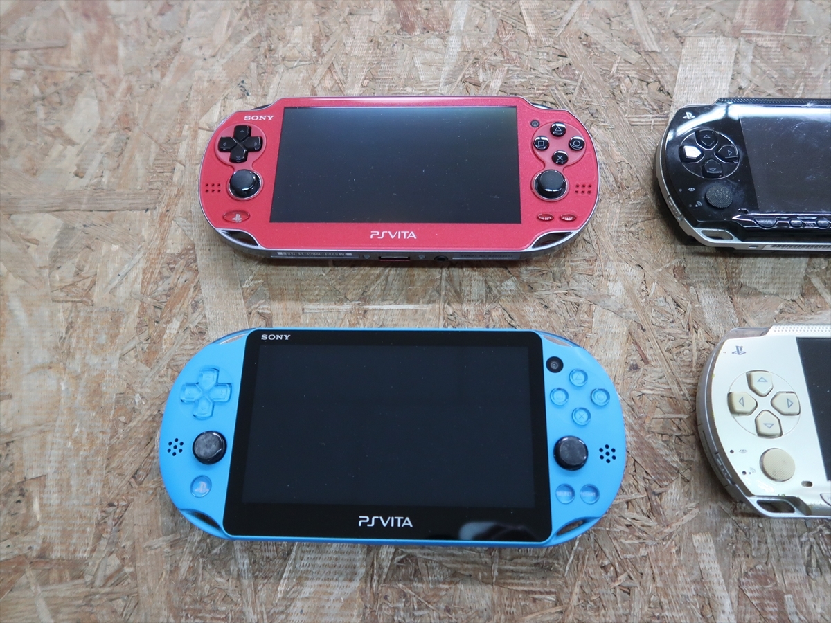 超爆安 PCH-1000×1 PSVITA 完全ジャンク品 2000×1、PSP 2000×2 1000×2 PS Vita本体