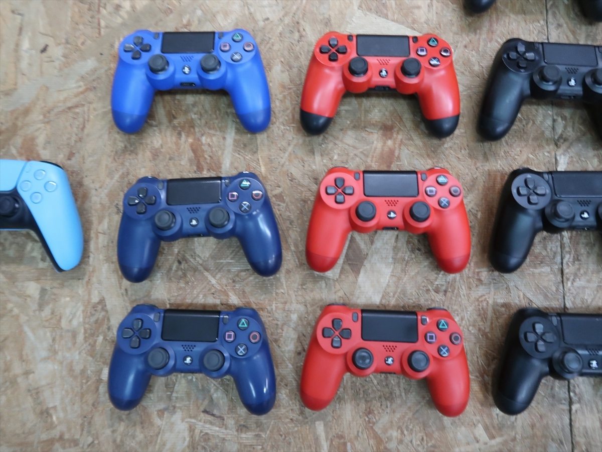 完全ジャンク品 PS4 コントローラー 19個 PS5 コントローラー 1 完全ジャンク品 PS4 コントローラー 19個 PS5 コントローラー 1