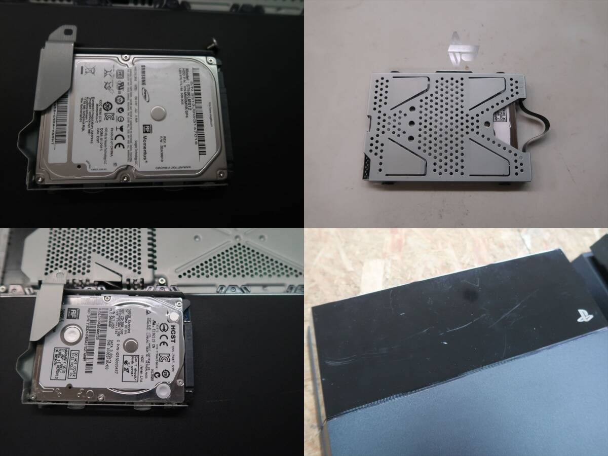 完全ジャンク品 PS4 本体のみ 計3台 CUH-1100A ブラック×2 完全ジャンク品 PS4 本体のみ 計3台 CUH-1100A ブラック×2