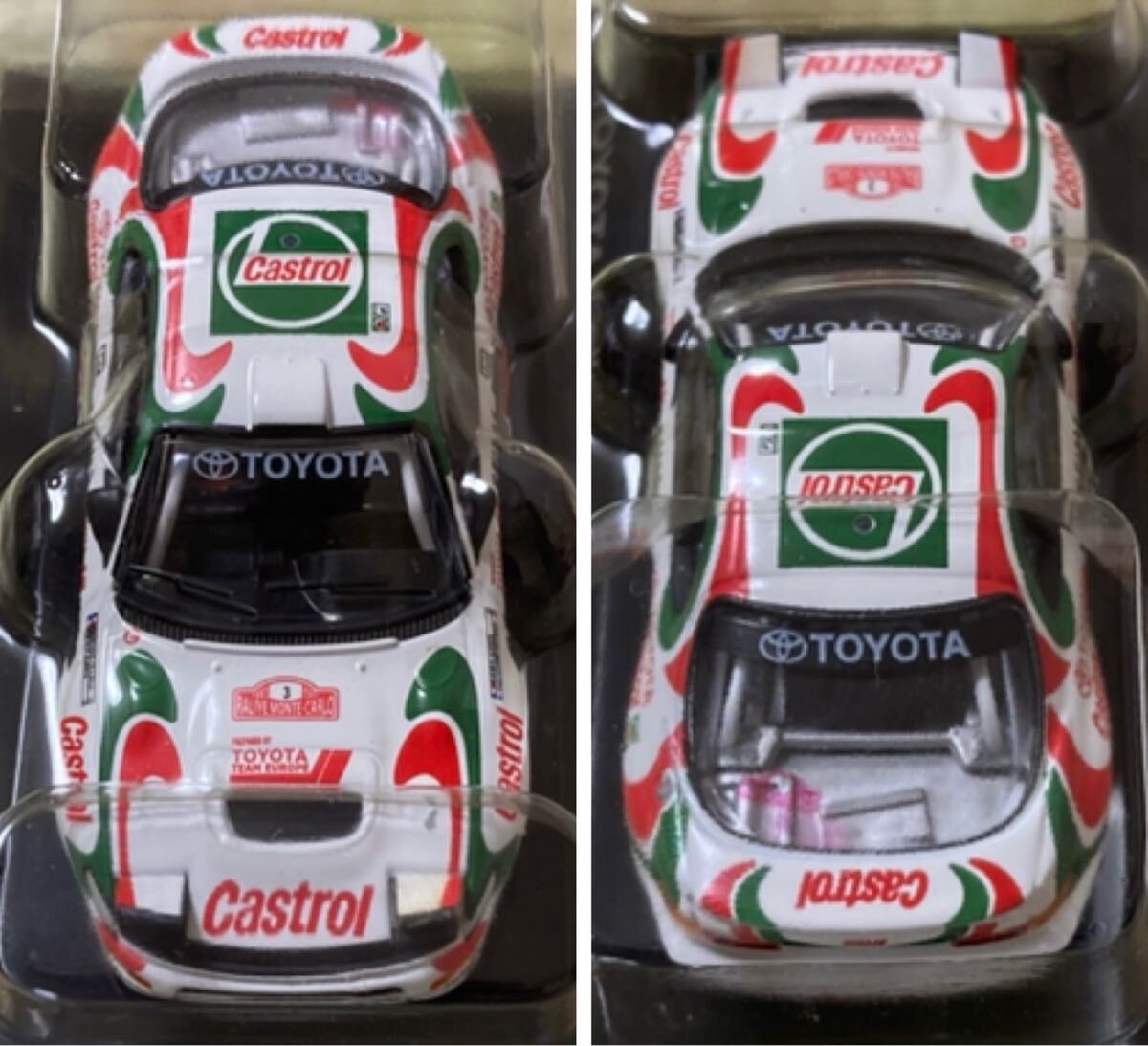 T6-42★CM's ラリーカーコレクション 1/64★トヨタ セリカ Celica GT-FOUR 1993 モンテカルロ #3★カストロール Castrol★シーエムズ WRC