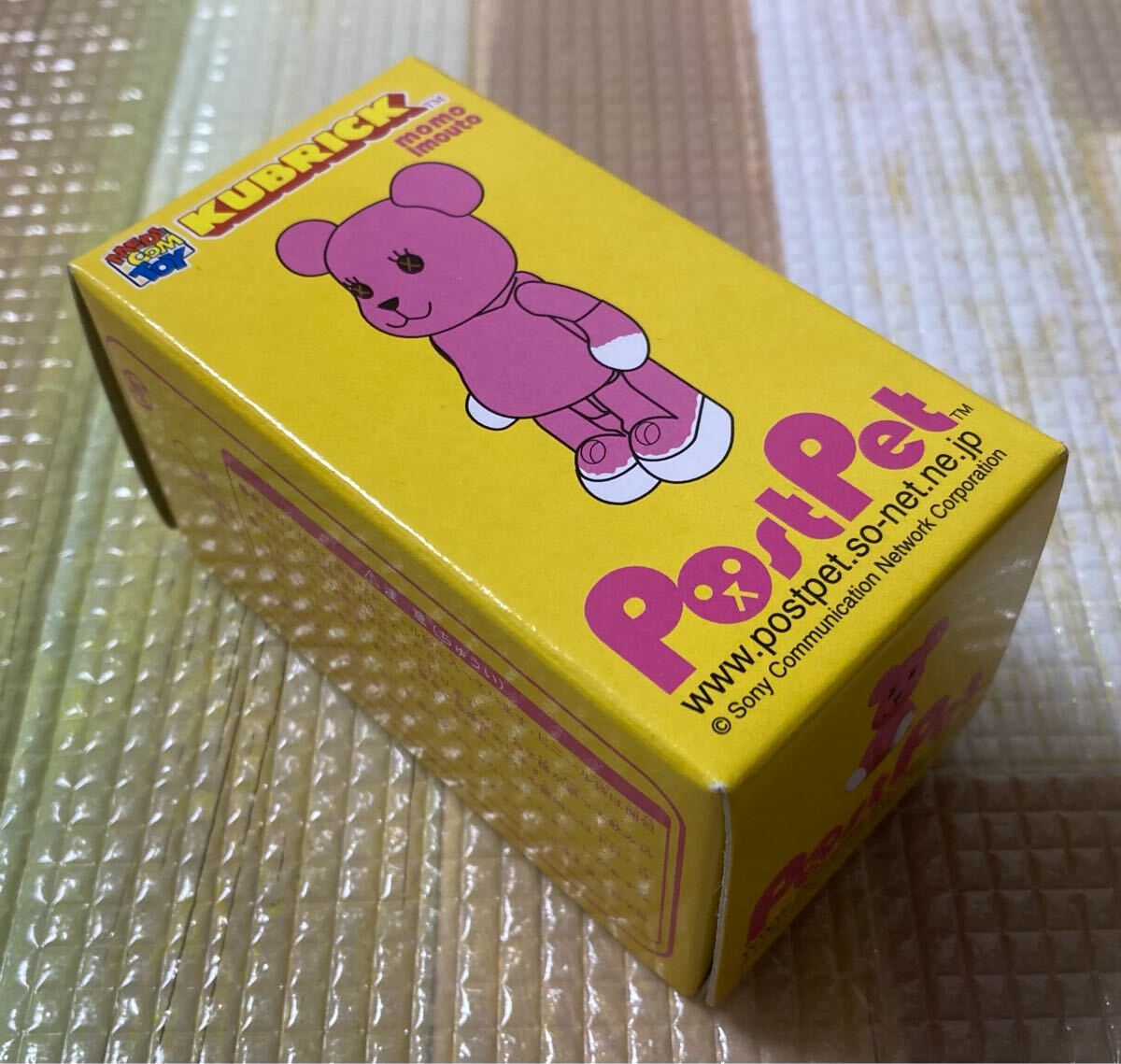 KUBRICK キューブリック100%★ポストペット PostPet モモ妹 momo imouto★新品未開封★メディコムトイ MEDICOM TOY_画像1