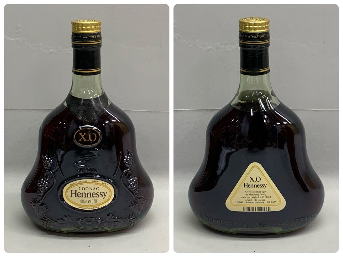 H□未開栓□① Hennessy ヘネシー COGNAC コニャック X.O 金 H□未開栓□① Hennessy ヘネシー COGNAC コニャック X.O 金