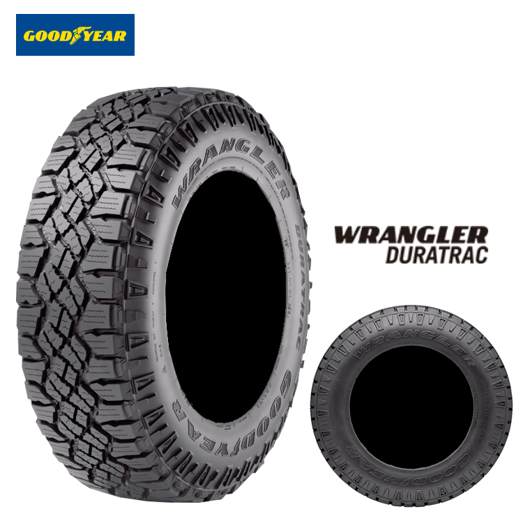 送料無料 グッドイヤー マッドテレインタイヤ 【1本単品 新品】 GOODYEAR WRANGLER DURATRAC ラングラー デュラトラック LT245/75R16 116Q