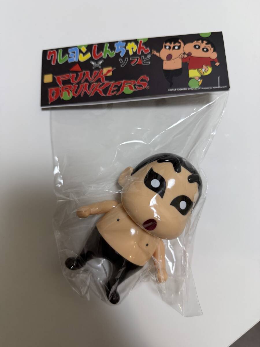 クレヨン しんちゃん x Punk Drunkers 香港限定 ソフビ 新品 クレヨン しんちゃん x Punk Drunkers 香港限定 ソフビ 新品