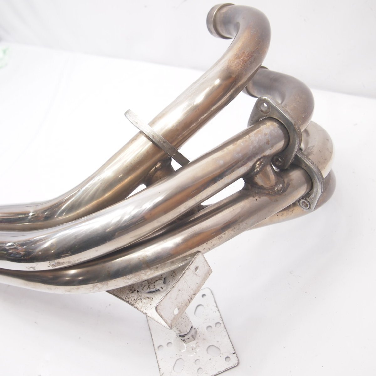  Hornet 250 оригинальный выхлопная труба трещина нет MC31 muffler stain 