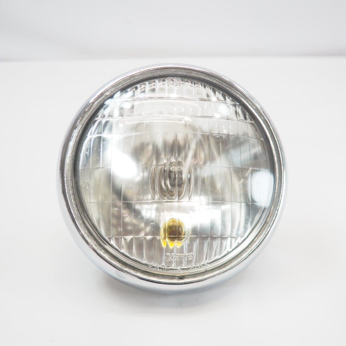 良品 KOITO ヘッドライト ヘッドランプ GT50 GT80 MR50 チャッピー GR50 ミニトレ φ140mmポジションあり