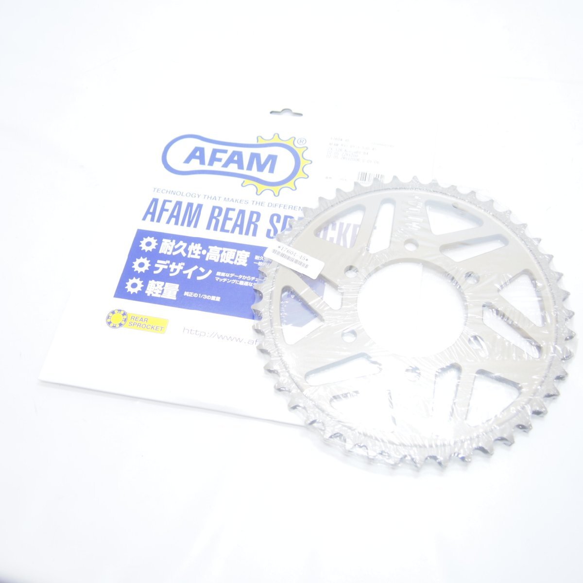 新品ZRX1200Rリアスプロケット45丁AFAM製17604-45品番ZZR1200.ZX-12R 
