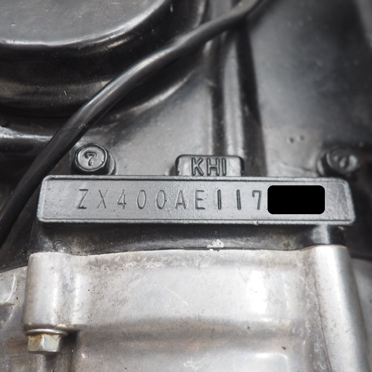 ゼファー400 エンジン ZX400AE117xxx 2バルブ engine ZEPHYR400 ゼファー400 エンジン ZX400AE117xxx 2バルブ engine ZEPHYR400
