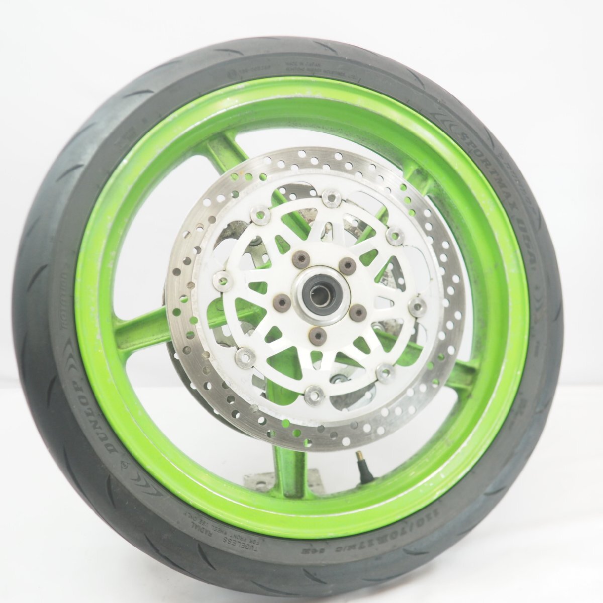 ZXR250 純正 フロントホイール ZX250A 89-90年 ディスク ZXR250 純正 フロントホイール ZX250A 89-90年 ディスク