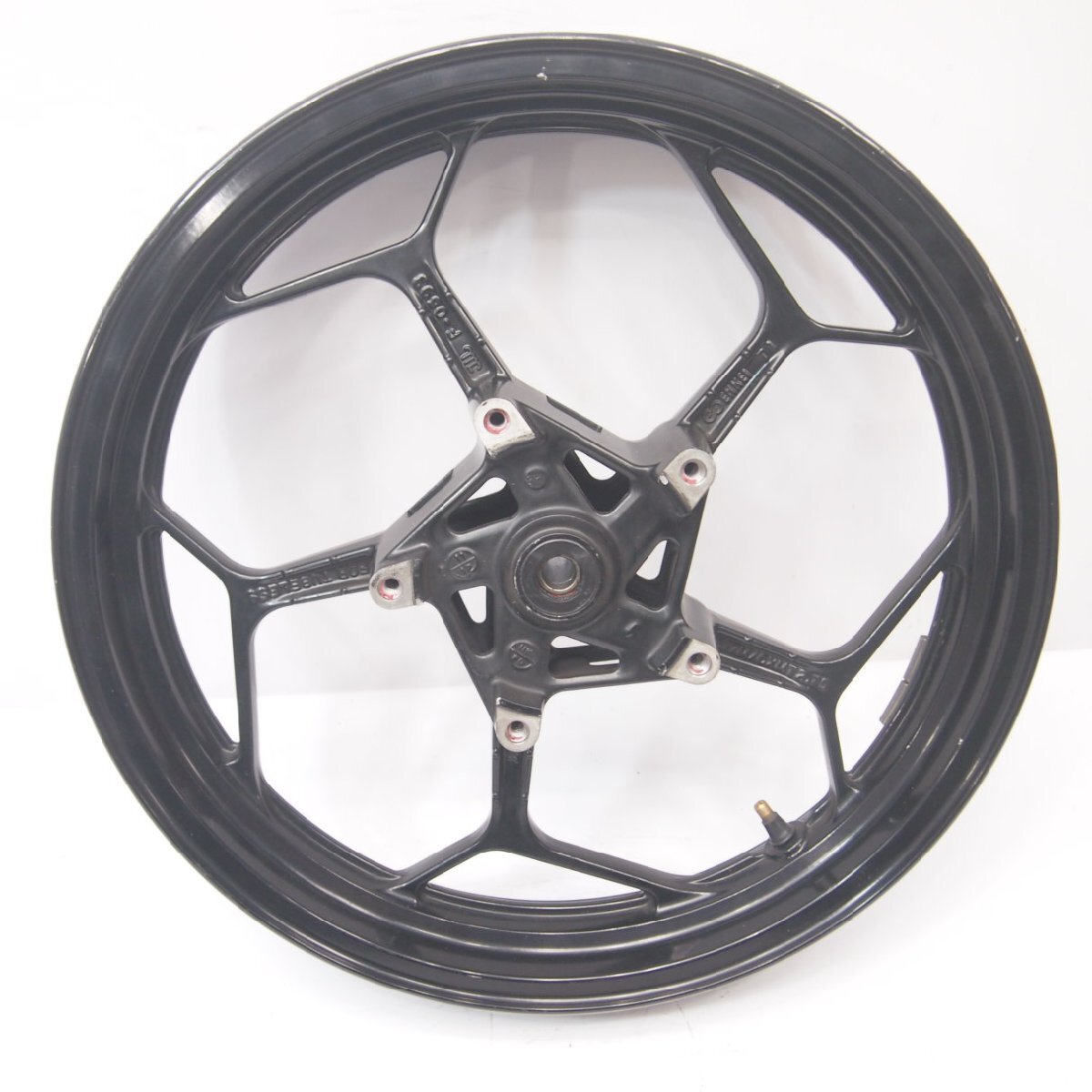 ニンジャ250純正リアホイール ブレなし F-0593品番17X2.75J ～17年 NINJA250