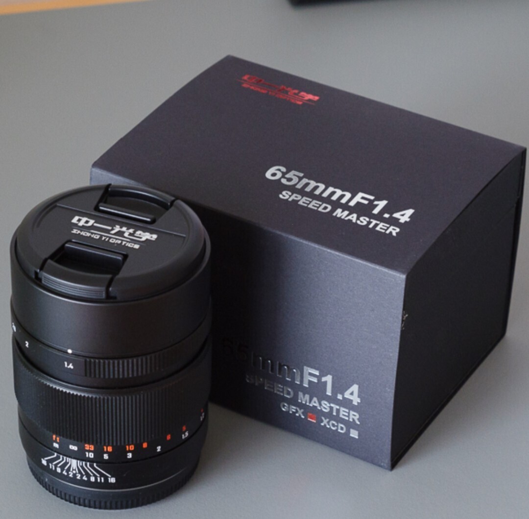 新品 中一光学 Mitakon 65mm F1 4 SPEED MASTER GFX Gマウント 新品 中一光学 Mitakon 65mm F1 4 SPEED MASTER GFX Gマウント