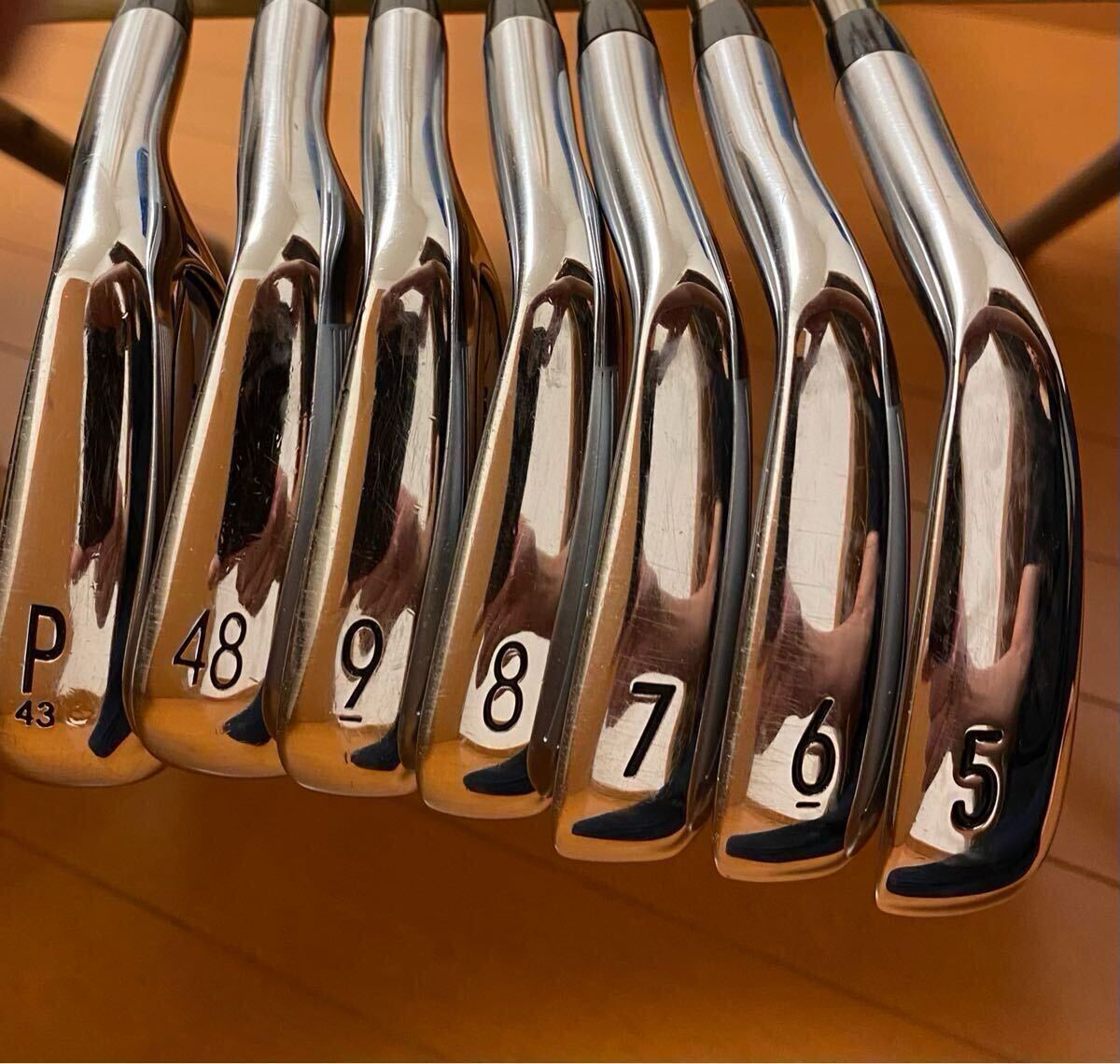 美品 Titleist T200 アイアン5〜P48度7本シャフトカスタム 美品 Titleist T200 アイアン5〜P48度7本シャフトカスタム