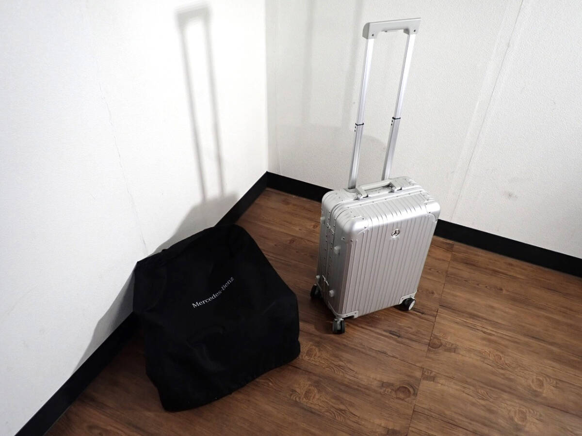 中古 スーツケース RIMOWA メルセデスベンツ オリジナルアルミ 中古 スーツケース RIMOWA メルセデスベンツ オリジナルアルミ