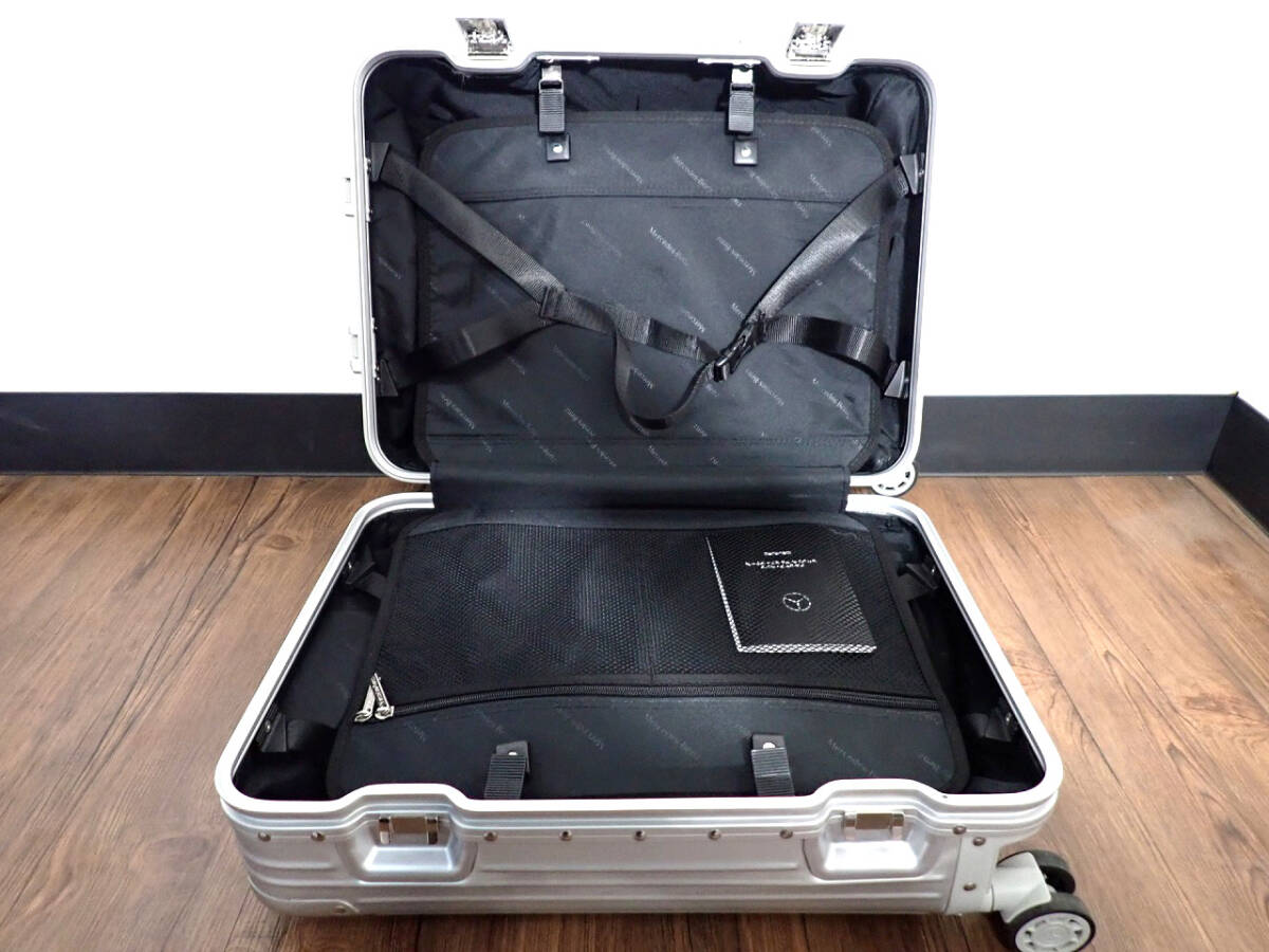中古 スーツケース RIMOWA メルセデスベンツ オリジナルアルミ 中古 スーツケース RIMOWA メルセデスベンツ オリジナルアルミ