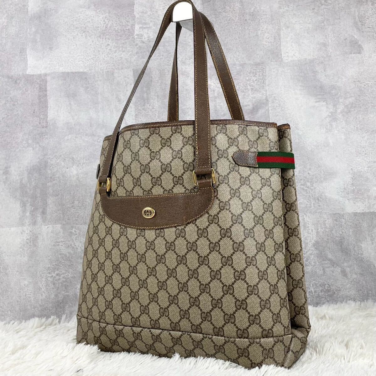 美品 OLD GUCCI オールドグッチ トートバッグ ハンド ビジネス 美品 OLD GUCCI オールドグッチ トートバッグ ハンド ビジネス