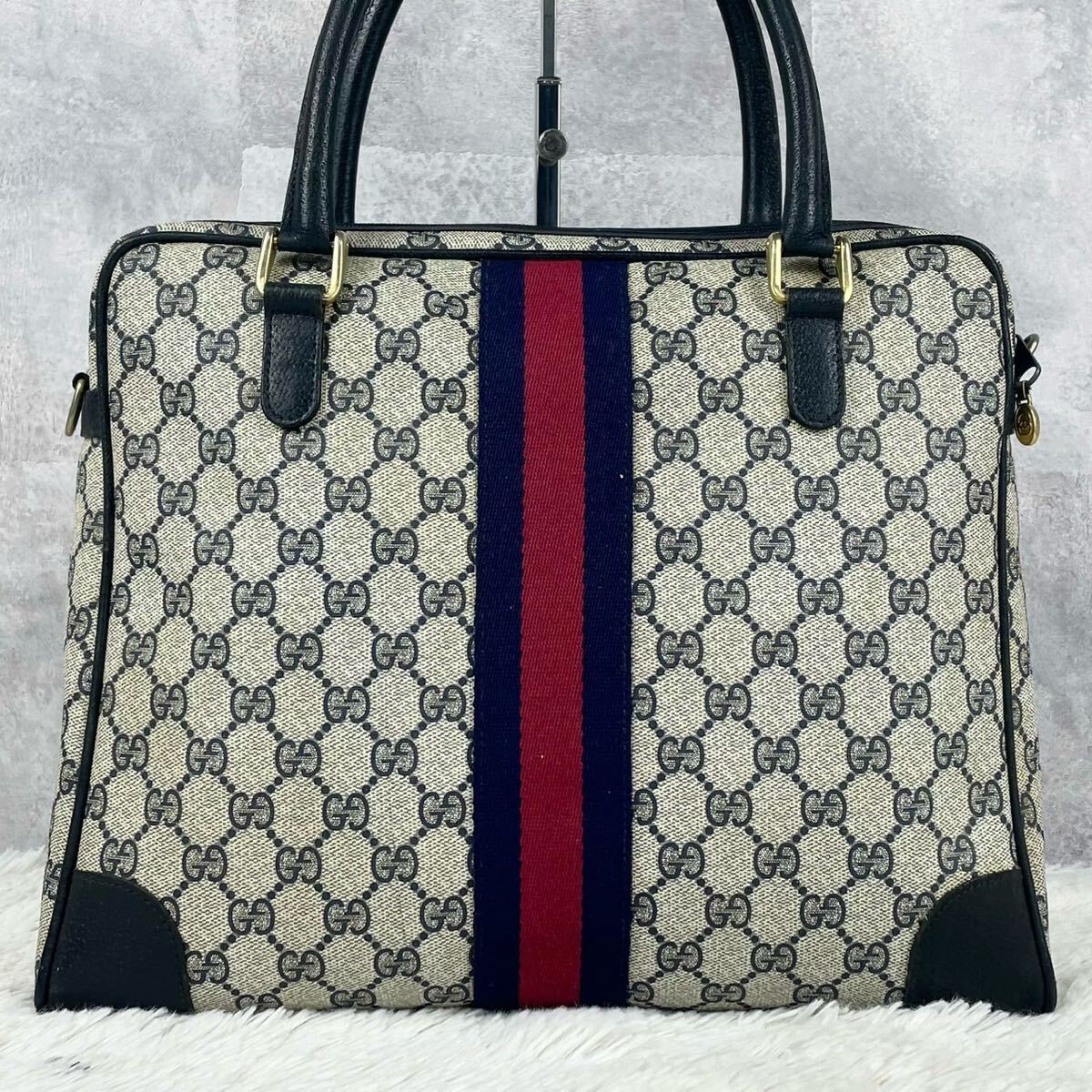 美品 OLD GUCCI オールドグッチ ボストンバッグ トート ハンド 美品 OLD GUCCI オールドグッチ ボストンバッグ トート ハンド