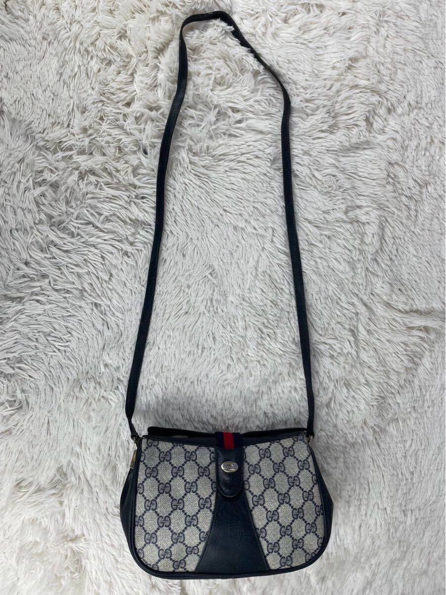 美品 OLD GUCCI オールドグッチ シェリーライン インター 美品 OLD GUCCI オールドグッチ シェリーライン インター
