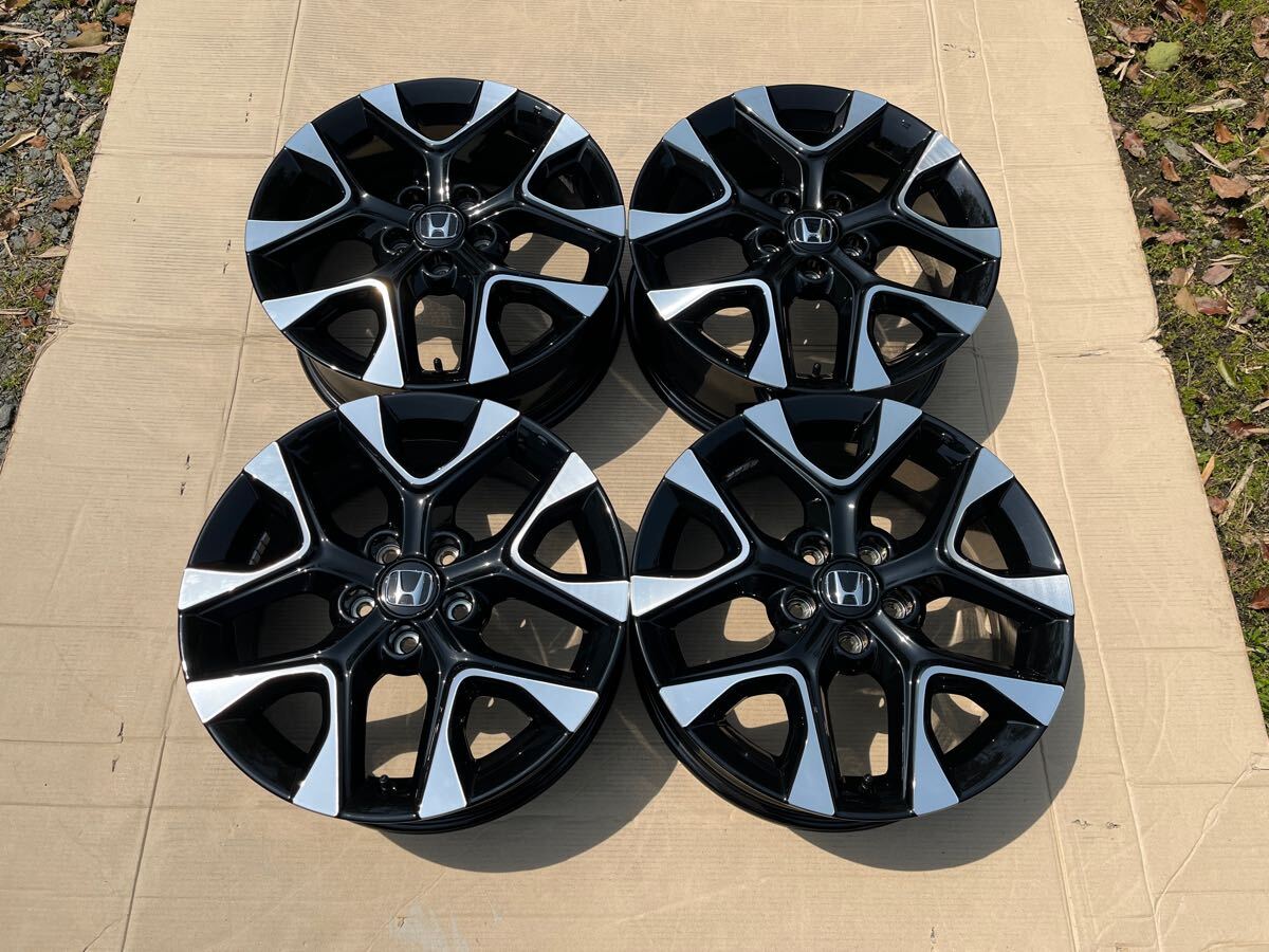 新車外し ホンダ 新型 ZR-V Z 純正 アルミホイール4本 18インチ7J+50 PCD114.3-5H 熊本(送料安い) オデッセイ ヴェゼル スタッドレス用に_画像1