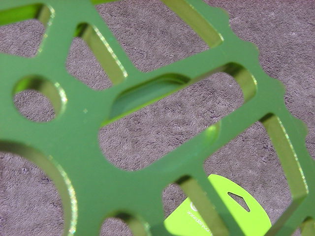 Detiy ALIBI LT SPROCKET 38T GREEN 新品未使用