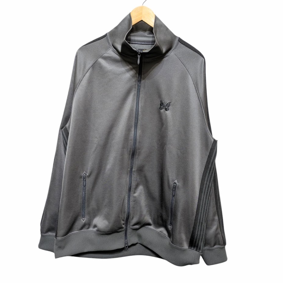 【極美品】NEEDLES TRACK JACKET ブラック×グレー Mサイズ NEEDLES Track Jacket Black x Gray lines Size-L Used | eBay