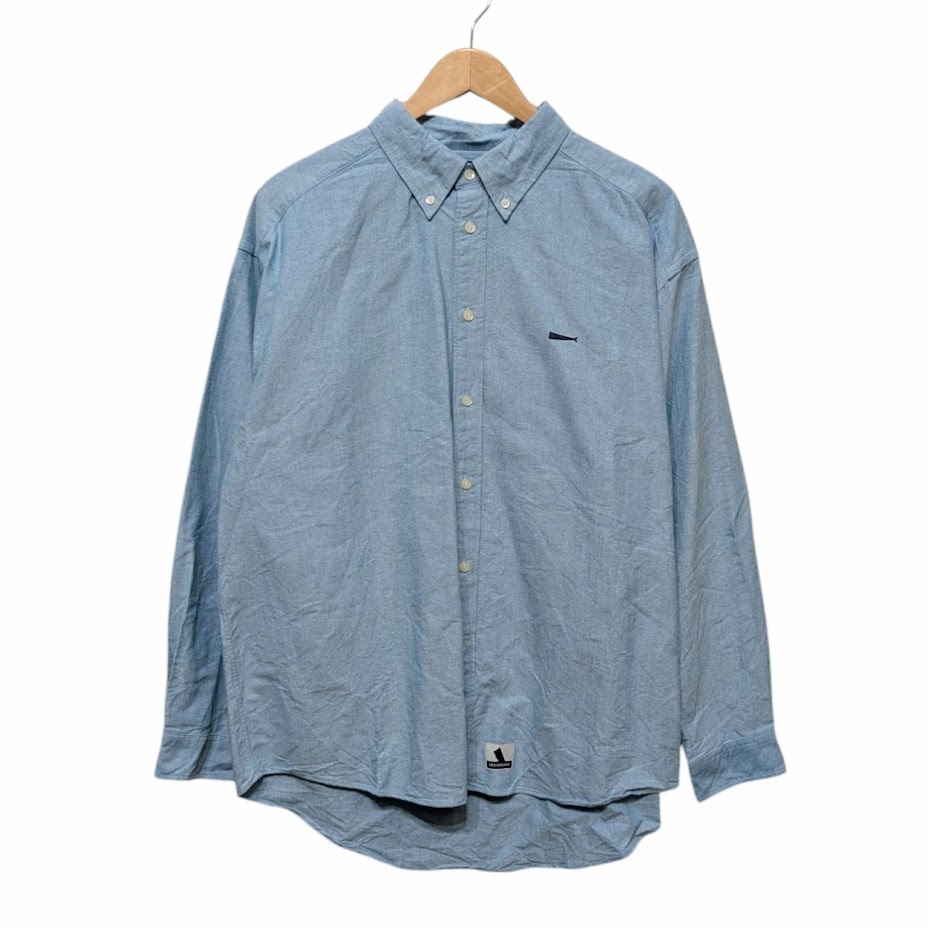 DESCENDANT KENNEDY'S OXFORD LS SHIRT 251TQDS-SHM01 DESCENDANT KENNEDY'S OXFORD LS SHIRT 251TQDS-SHM01