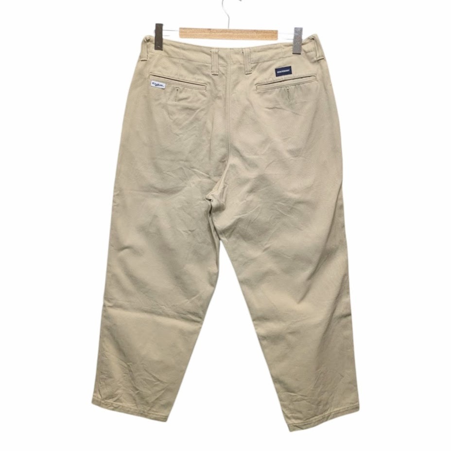 DESCENDANT ORGANIC COTTON TWILL TR ディセンダント コットン ツイルパンツ 241CPDS-PTM02 ベージュ系 サイズ 3