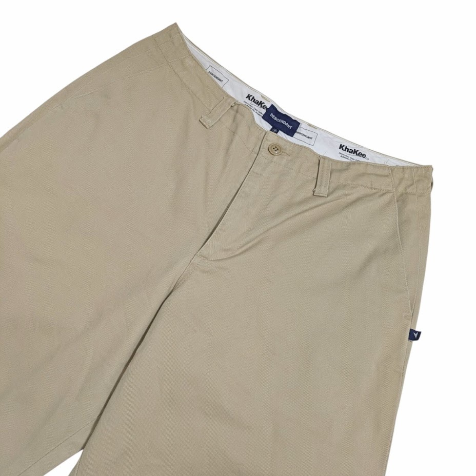 DESCENDANT ORGANIC COTTON TWILL TR ディセンダント コットン ツイルパンツ 241CPDS-PTM02 ベージュ系 サイズ 3