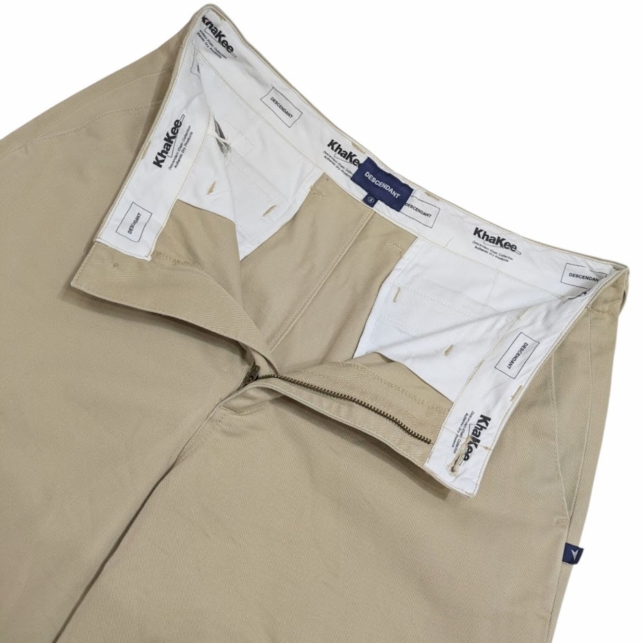 DESCENDANT ORGANIC COTTON TWILL TR ディセンダント コットン ツイルパンツ 241CPDS-PTM02 ベージュ系 サイズ 3
